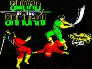 Samurai Warrior title screen for ZX Spectrum